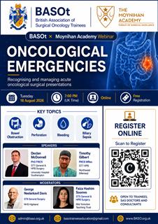 BASOt WEBINAR: Oncological Emergencies